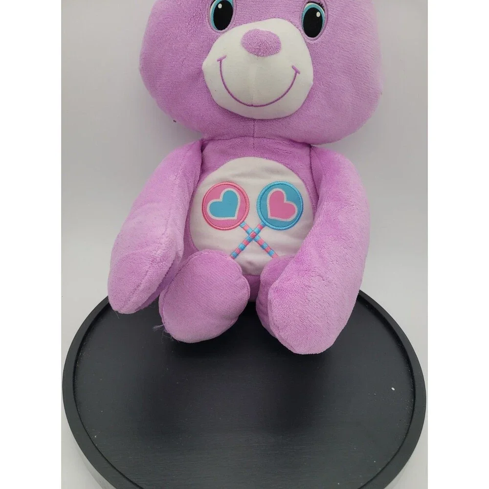 2012 American Greetings Care Bears Share Bear  Hasbro Purple  Lollipop 18